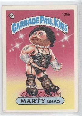 1986 Topps Garbage Pail Kids Series 4 - [Base] #135b.2 - Marty Gras (Two Star Back)