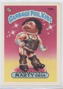 1986 Topps Garbage Pail Kids Series 4 - [Base] #135b.2 - Marty Gras (Two Star Back)