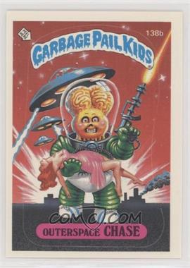 1986 Topps Garbage Pail Kids Series 4 - [Base] #138b.2 - Outerspace Chase (two star back)