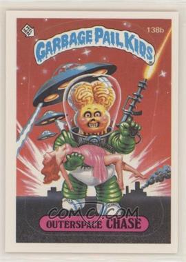 1986 Topps Garbage Pail Kids Series 4 - [Base] #138b.2 - Outerspace Chase (two star back)