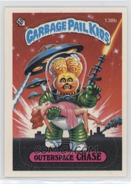 1986 Topps Garbage Pail Kids Series 4 - [Base] #138b.2 - Outerspace Chase (two star back)