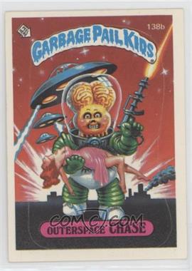 1986 Topps Garbage Pail Kids Series 4 - [Base] #138b.2 - Outerspace Chase (two star back)