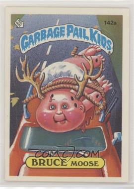 1986 Topps Garbage Pail Kids Series 4 - [Base] #142a.2 - Bruce Moose (Two Star Back)
