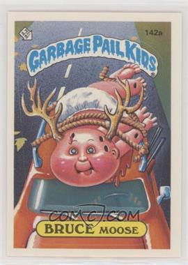 1986 Topps Garbage Pail Kids Series 4 - [Base] #142a.2 - Bruce Moose (Two Star Back)