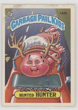 1986 Topps Garbage Pail Kids Series 4 - [Base] #142b.1 - Hunted Hunter (one star back)