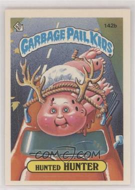 1986 Topps Garbage Pail Kids Series 4 - [Base] #142b.1 - Hunted Hunter (one star back)