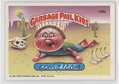 1986 Topps Garbage Pail Kids Series 4 - [Base] #146a - Baked Jake