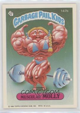 1986 Topps Garbage Pail Kids Series 4 - [Base] #147b.2 - Muscular Molly (two star back) [EX to NM]