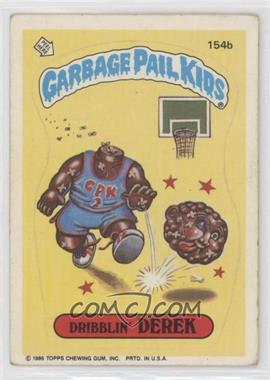 1986 Topps Garbage Pail Kids Series 4 - [Base] #154b - Dribblin' Derek [Good to VG‑EX]