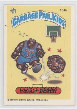 1986 Topps Garbage Pail Kids Series 4 - [Base] #154b - Dribblin' Derek