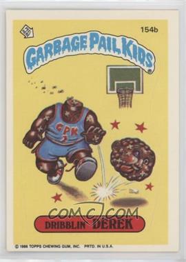 1986 Topps Garbage Pail Kids Series 4 - [Base] #154b - Dribblin' Derek