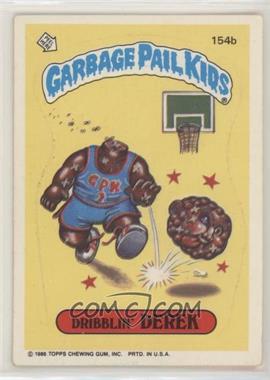 1986 Topps Garbage Pail Kids Series 4 - [Base] #154b - Dribblin' Derek