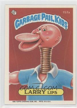 1986 Topps Garbage Pail Kids Series 4 - [Base] #157a - Larry Lips