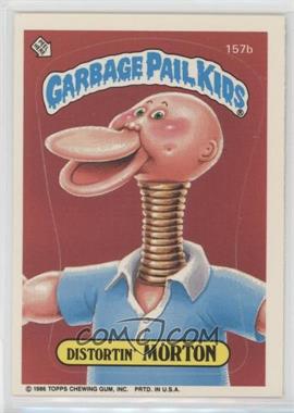 1986 Topps Garbage Pail Kids Series 4 - [Base] #157b - Distortin' Morton