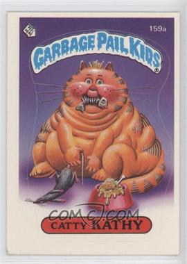 1986 Topps Garbage Pail Kids Series 4 - [Base] #159a.1 - Catty Kathy (One Star Back)