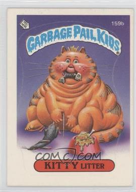 1986 Topps Garbage Pail Kids Series 4 - [Base] #159b.2 - Kitty Litter (Two Star Back)