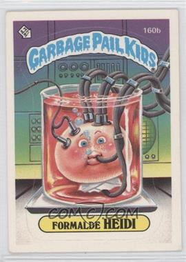 1986 Topps Garbage Pail Kids Series 4 - [Base] #160b.2 - Formalde Heidi (Two Star Back)