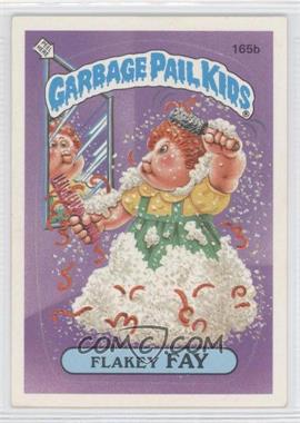 1986 Topps Garbage Pail Kids Series 4 - [Base] #165b.2 - Flakey Fay (Two Star Back)