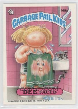 1986 Topps Garbage Pail Kids Series 5 - [Base] #169a.2 - Dee Faced (thumb puzzle back)