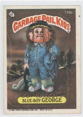 1986 Topps Garbage Pail Kids Series 5 - [Base] #178b.2 - Blue-boy George (Two Star Back)