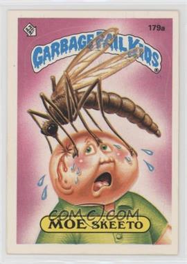 1986 Topps Garbage Pail Kids Series 5 - [Base] #179a.1 - Moe Skeeto (One Star Back)