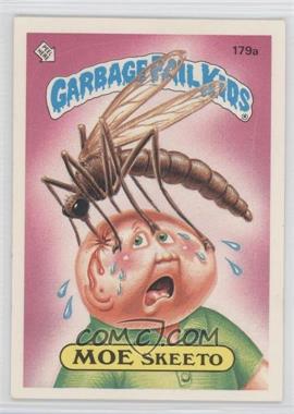 1986 Topps Garbage Pail Kids Series 5 - [Base] #179a.1 - Moe Skeeto (One Star Back)