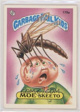 1986 Topps Garbage Pail Kids Series 5 - [Base] #179a.1 - Moe Skeeto (One Star Back)