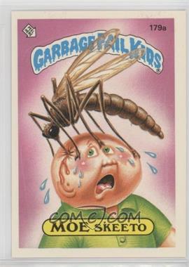 1986 Topps Garbage Pail Kids Series 5 - [Base] #179a.1 - Moe Skeeto (One Star Back)