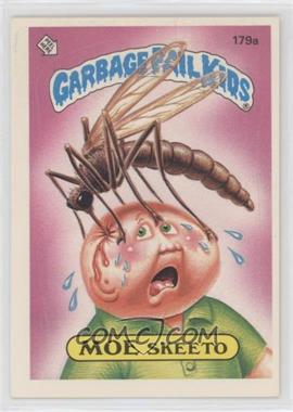 1986 Topps Garbage Pail Kids Series 5 - [Base] #179a.1 - Moe Skeeto (One Star Back)