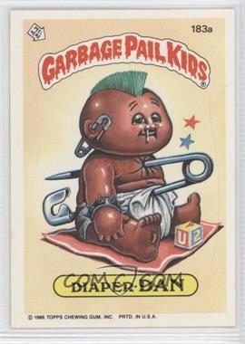 1986 Topps Garbage Pail Kids Series 5 - [Base] #183a - Diaper Dan