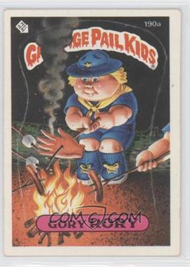 1986 Topps Garbage Pail Kids Series 5 - [Base] #190a.1 - Gory Rory (one star back)