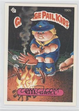 1986 Topps Garbage Pail Kids Series 5 - [Base] #190b.2 - Gil Grill (two star back)