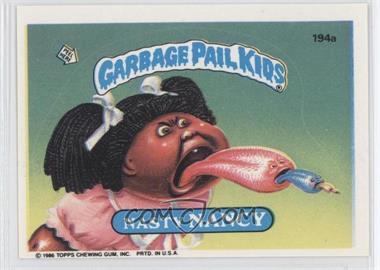 1986 Topps Garbage Pail Kids Series 5 - [Base] #194a - Nasty Nancy