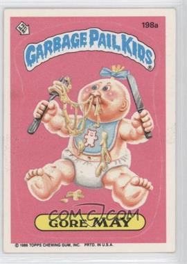 1986 Topps Garbage Pail Kids Series 5 - [Base] #198a - Gore May