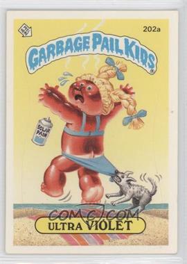 1986 Topps Garbage Pail Kids Series 5 - [Base] #202a.2 - Ultra Violet (Two Star Back)