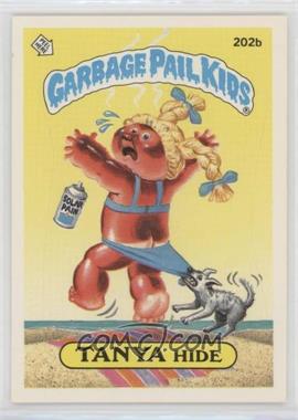 1986 Topps Garbage Pail Kids Series 5 - [Base] #202b.2 - Tanya Hide (Two Star Back)