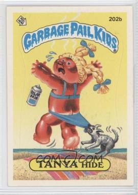 1986 Topps Garbage Pail Kids Series 5 - [Base] #202b.2 - Tanya Hide (Two Star Back)