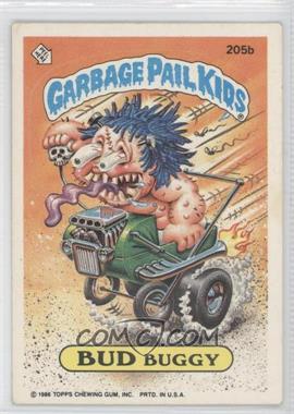 1986 Topps Garbage Pail Kids Series 5 - [Base] #205b - Bud Buggy