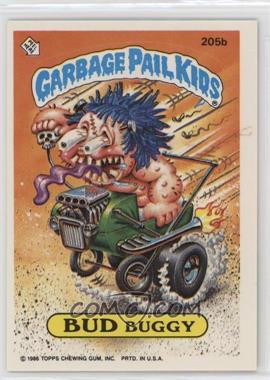 1986 Topps Garbage Pail Kids Series 5 - [Base] #205b - Bud Buggy