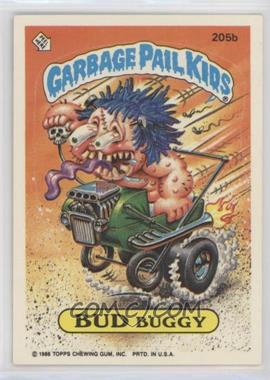1986 Topps Garbage Pail Kids Series 5 - [Base] #205b - Bud Buggy
