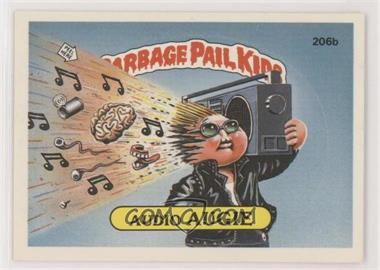 1986 Topps Garbage Pail Kids Series 5 - [Base] #206b.2 - Audio Augie (Two Star Back) [EX to NM]