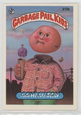 1986 Topps Garbage Pail Kids Series 6 - [Base] #212b - Air-head Jed