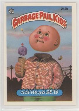 1986 Topps Garbage Pail Kids Series 6 - [Base] #212b - Air-head Jed