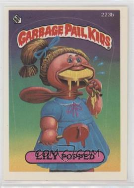 1986 Topps Garbage Pail Kids Series 6 - [Base] #223b - Lily Popped