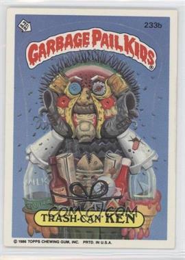 1986 Topps Garbage Pail Kids Series 6 - [Base] #233b - Trash-can Ken