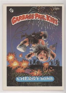 1986 Topps Garbage Pail Kids Series 6 - [Base] #238b - Cherry Bomb