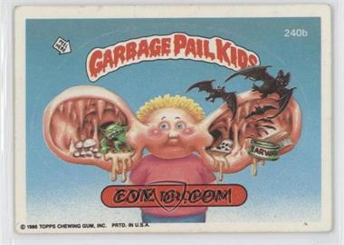 1986 Topps Garbage Pail Kids Series 6 - [Base] #240b - Eve Droppin'