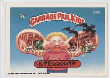 1986 Topps Garbage Pail Kids Series 6 - [Base] #240b - Eve Droppin'