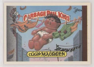 1986 Topps Garbage Pail Kids Series 6 - [Base] #242a - Clean Maureen