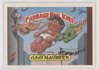 1986 Topps Garbage Pail Kids Series 6 - [Base] #242a - Clean Maureen